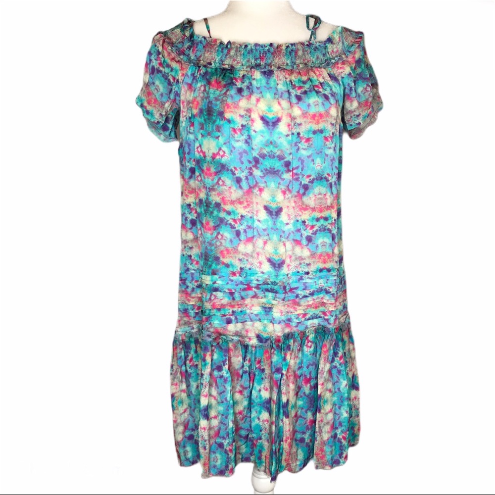 Anthropologie • Pepin Sz 4 Tie Dye Dress NWT